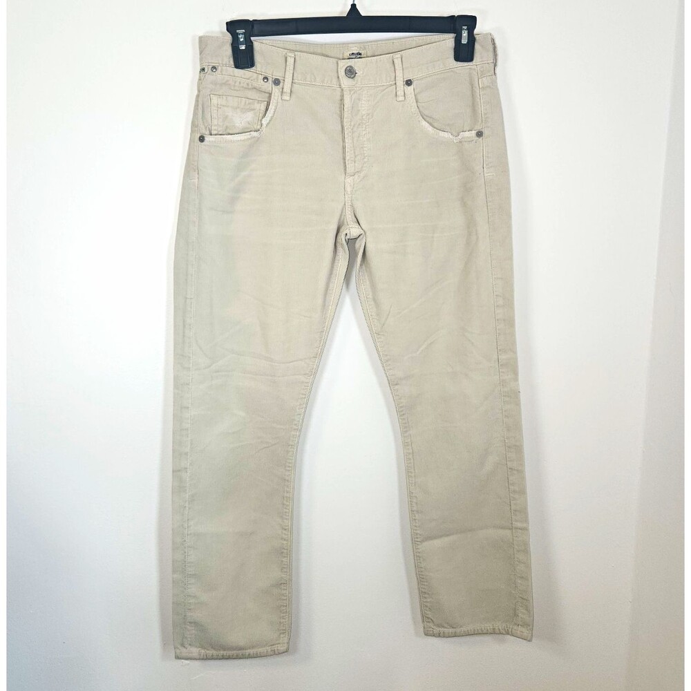Citizens of Humanity Emerson Slim Boyfriend Button Fly Corduroy Jeans Size 27